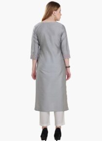 Chanderi Silk A-line Kurta
