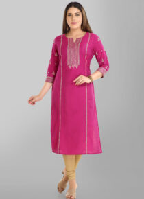 Viscose PST Straight Kurta