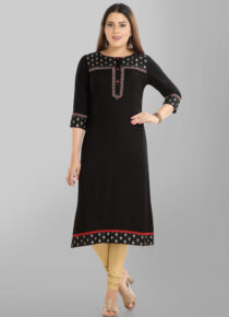 Rayon Straight Kurta